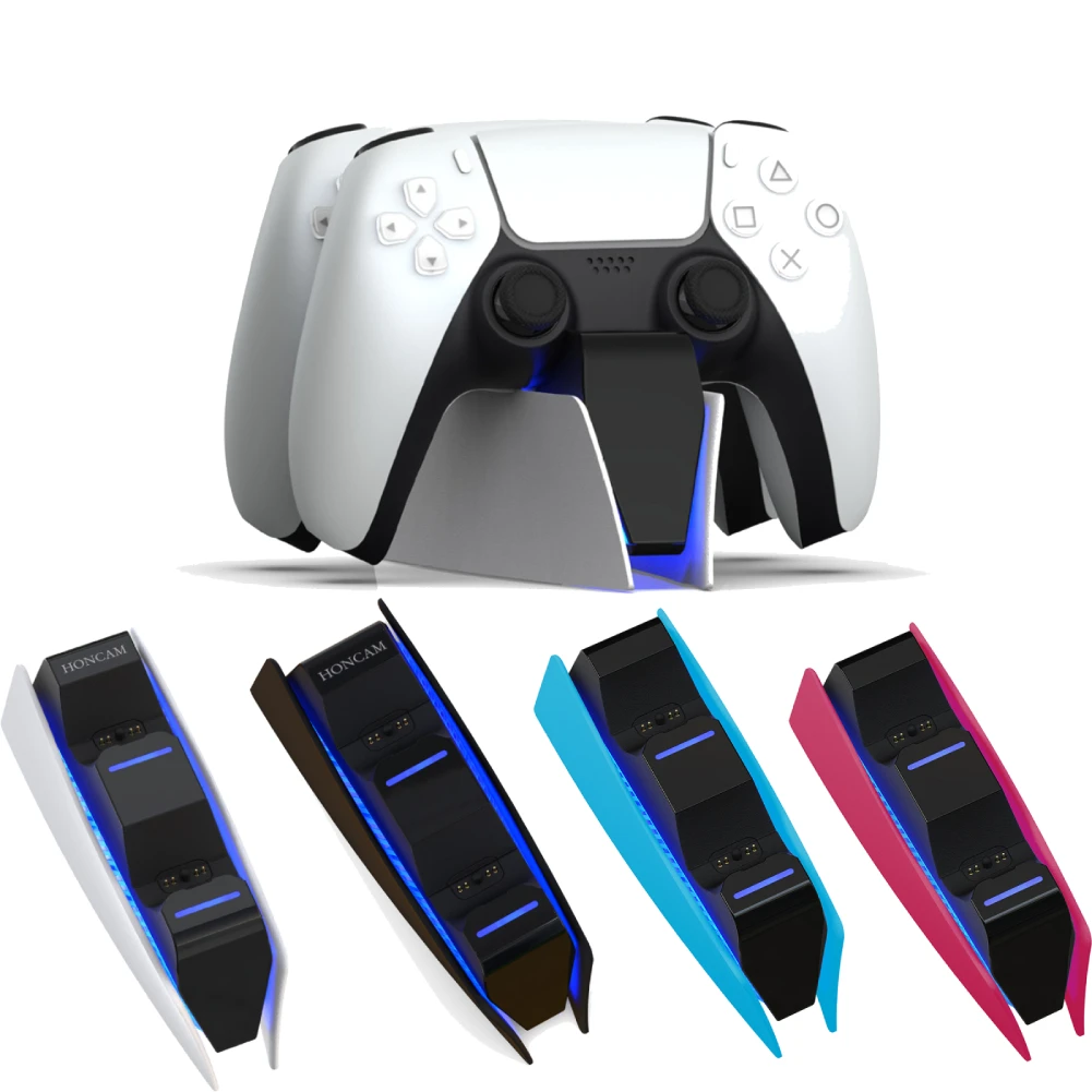 2022New Dual Fast Charger for PS5 USB Type-C Dual Charging Cradle Gamepad Dock Station for Sony PlayStation5 Joystick Gamepad
2022New Dual Fast Charger for PS5 USB Type-C Dual Charging Cradle Gamepad Dock Station for Sony PlayStation5 Joystick Gamepad