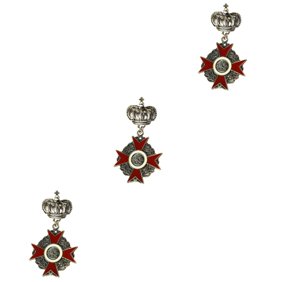 3pcs Clothes Buckles Brooch And Men Brooches Crown Medal Badge Corsages Hijab Pin Hats Scarf Suit Brooch
3pcs Clothes Buckles Brooch And Men Brooches Crown Medal Badge Corsages Hijab Pin Hats Scarf Suit Brooch
