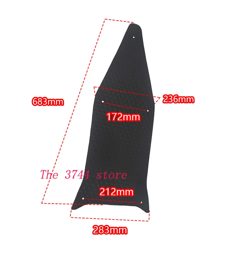 Non-slip Pedal Leather Rubber Leather Anti-skid Practical Foot Pad For Citycoco Electric Scooters Foot mat Modified Accessories
Non-slip Pedal Leather Rubber Leather Anti-skid Practical Foot Pad For Citycoco Electric Scooters Foot mat Modified Accessories