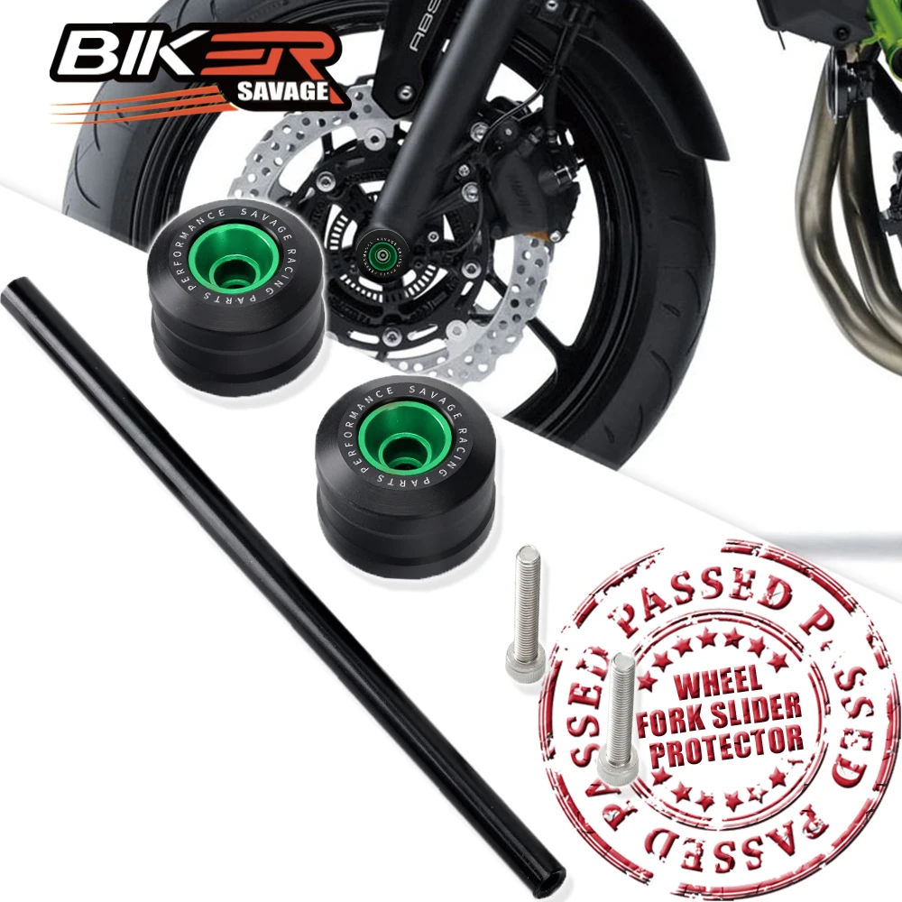 Motorcycle Wheel Fork Slider Protector For KAWASAKI Z 750 800 900 NINJA 1000 VERSYS 650 Accessories Crash Axle Modified Parts
Motorcycle Wheel Fork Slider Protector For KAWASAKI Z 750 800 900 NINJA 1000 VERSYS 650 Accessories Crash Axle Modified Parts