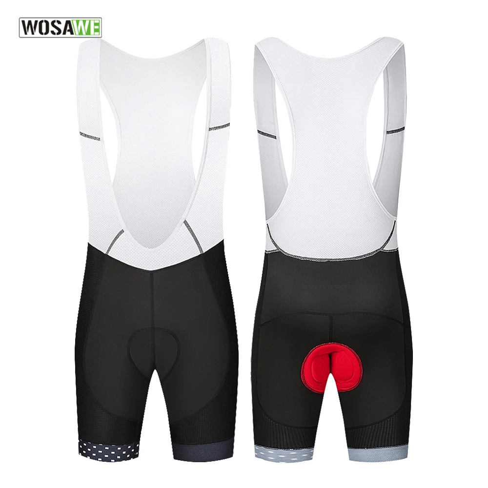 WOSAWE Mens Cycling Bib Shorts Summer Sponge with Gel Pad Bicycle Bike Bib Tights Mtb Ropa Ciclismo Pro Cycling Shorts Black
WOSAWE Mens Cycling Bib Shorts Summer Sponge with Gel Pad Bicycle Bike Bib Tights Mtb Ropa Ciclismo Pro Cycling Shorts Black