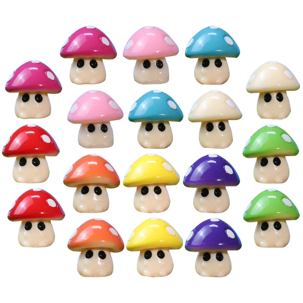 18 Pcs Model Mushroom Statue Decor Shelf Garden Ornament Resin Mushrooms Miniature Decorations
18 Pcs Model Mushroom Statue Decor Shelf Garden Ornament Resin Mushrooms Miniature Decorations