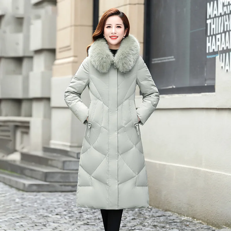 Женские длинные зимние пальто, одежда, куртки с воротником из лисьего меха, женское теплое пальто с капюшоном, Женское пальто SQ502
Женские длинные зимние пальто, одежда, куртки с воротником из лисьего меха, женское теплое пальто с капюшоном, Женское пальто SQ502