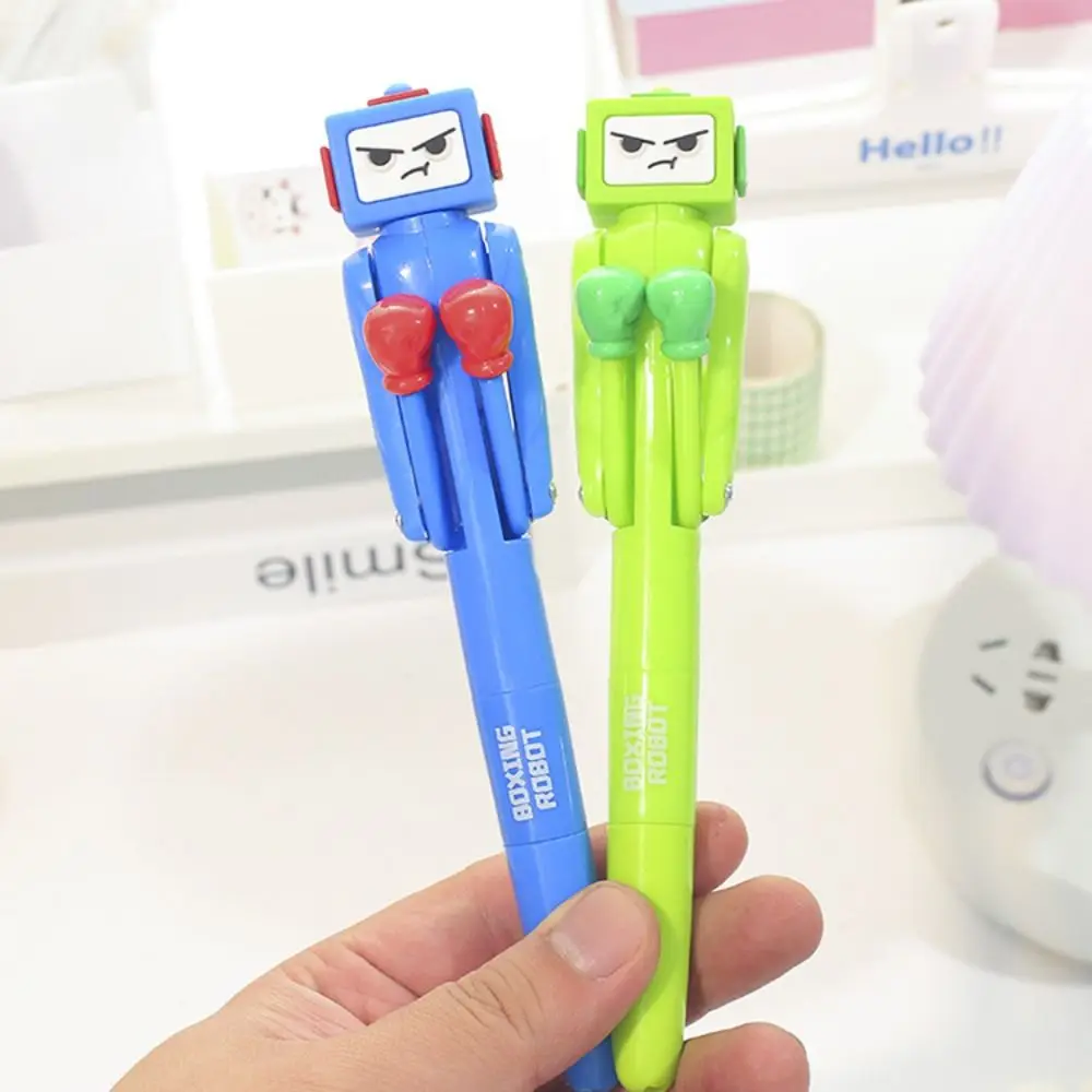 Decompressed Robot Boxing Pen Cute Play Game Press Ballpoint Pen Random Funny Student
Decompressed Robot Boxing Pen Cute Play Game Press Ballpoint Pen Random Funny Student