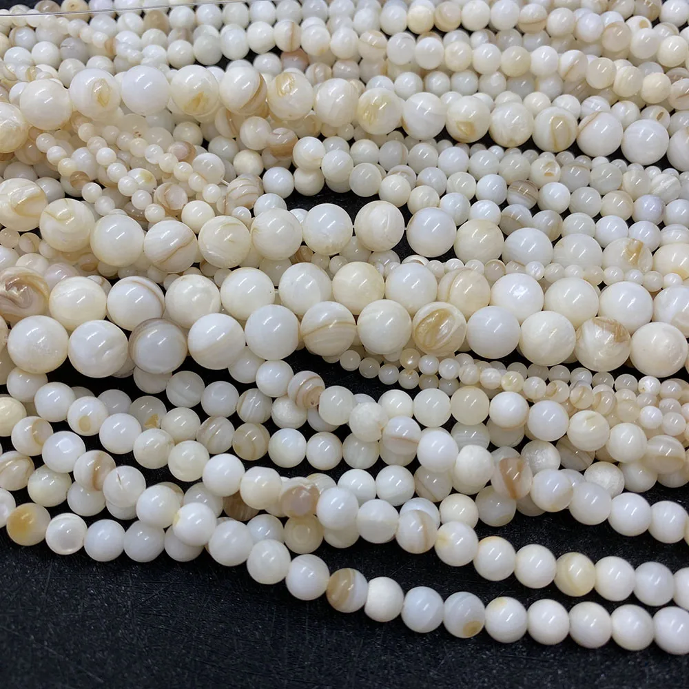 3mm Natural Shell Beads DIY Necklace Bracelets Ball Shape Shell Beads Accessories Men Women Fashion Jewelry Making Supplies
3mm Natural Shell Beads DIY Necklace Bracelets Ball Shape Shell Beads Accessories Men Women Fashion Jewelry Making Supplies