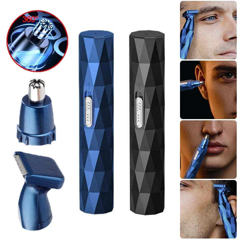 Nose Trimmer Electric Shaving Nose Ear Clippers Removal Hairs Razor Rechargeable Eyebrow Cleaning Tool Male Epilator Face Care
Nose Trimmer Electric Shaving Nose Ear Clippers Removal Hairs Razor Rechargeable Eyebrow Cleaning Tool Male Epilator Face Care