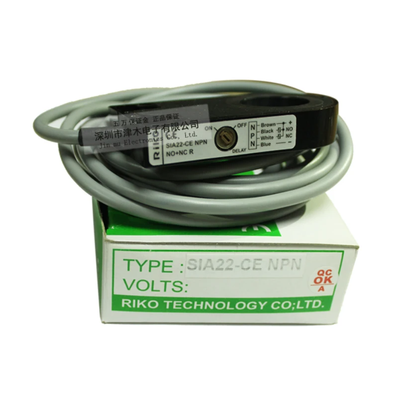 Suitable for LeCroy RIKO SIA22-CE ring proximity switch sensor aperture 22mm NPN output
Suitable for LeCroy RIKO SIA22-CE ring proximity switch sensor aperture 22mm NPN output