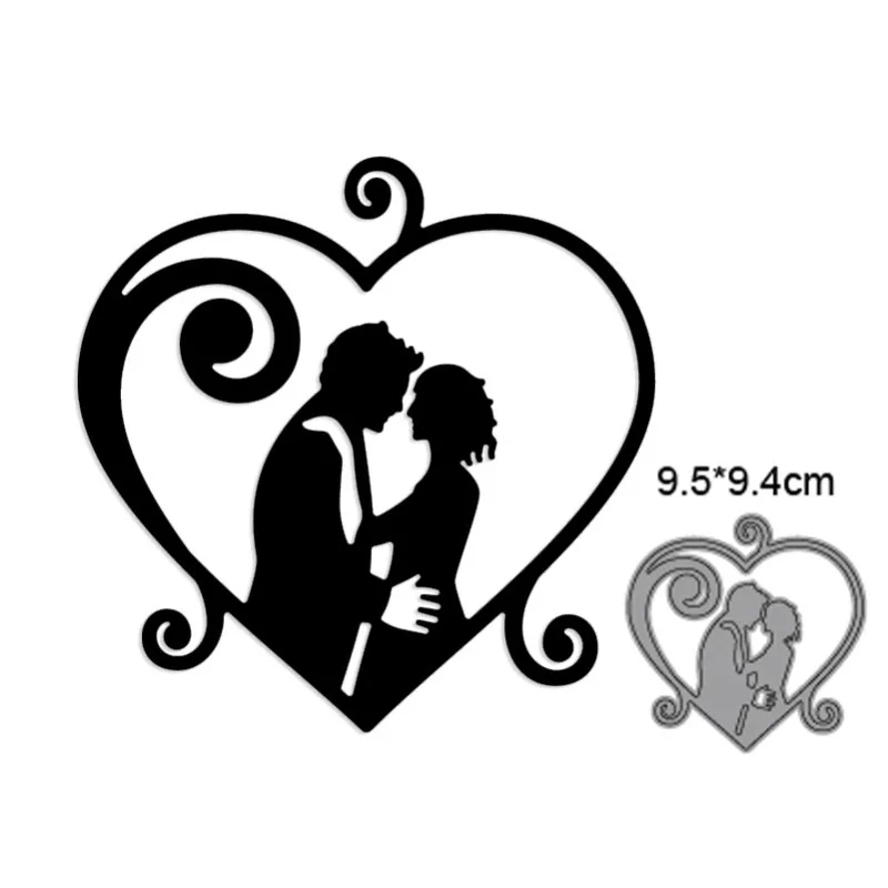 Love Heart Frame Couple Wedding Metal Cutting Dies and Stamps DIY Scrapbooking Card Stencil Paper Craft Handmade Album Handbook
Love Heart Frame Couple Wedding Metal Cutting Dies and Stamps DIY Scrapbooking Card Stencil Paper Craft Handmade Album Handbook