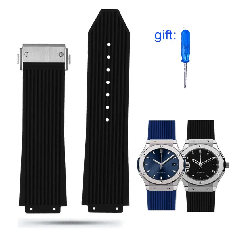 Watchband for hublot watch Strap Waterproof Sweat-Proof for Hublot Big Bang Quality Silicone Watch Accessories Band 26 * 19mm
Watchband for hublot watch Strap Waterproof Sweat-Proof for Hublot Big Bang Quality Silicone Watch Accessories Band 26 * 19mm