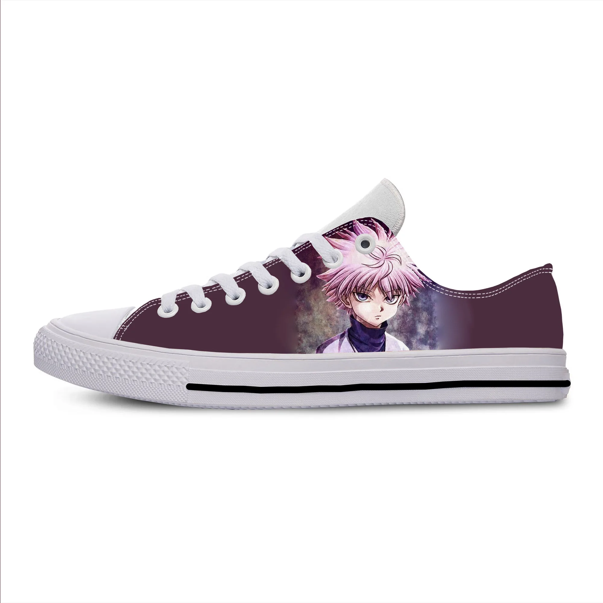 Japanese Anime Hunter X Hunter Killua Zoldyck Cool Casual Cloth Shoes Low Top Breathable Lightweight 3D Print Men Women Sneakers
Japanese Anime Hunter X Hunter Killua Zoldyck Cool Casual Cloth Shoes Low Top Breathable Lightweight 3D Print Men Women Sneakers