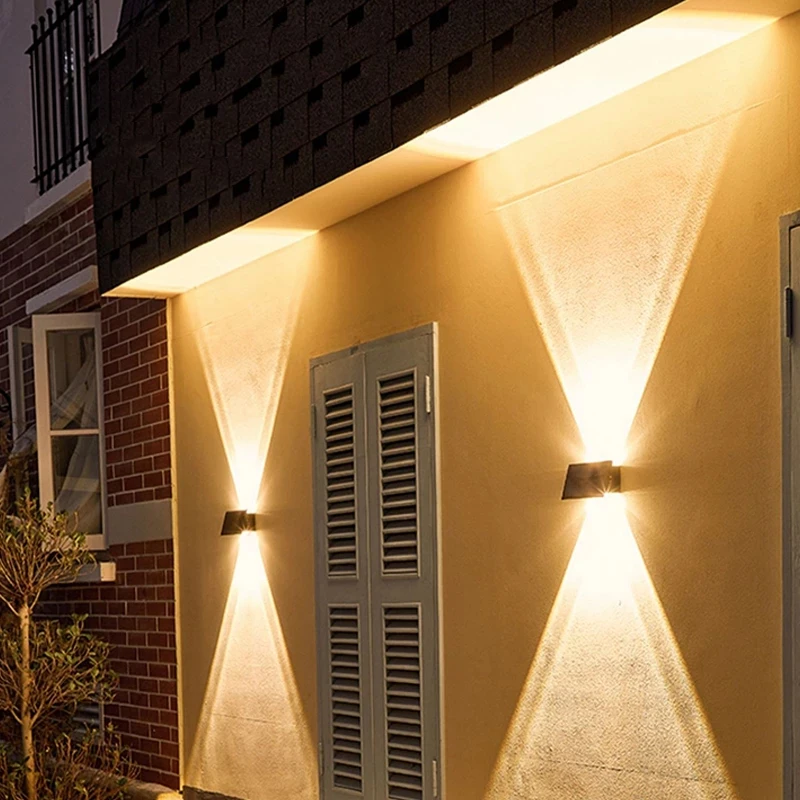 Solar LED Light Outdoor Lighting Garden Wall Lamp For Courtyard Street Landscape Spotlight Waterproof Sunlight Up and Down Lamp
Solar LED Light Outdoor Lighting Garden Wall Lamp For Courtyard Street Landscape Spotlight Waterproof Sunlight Up and Down Lamp