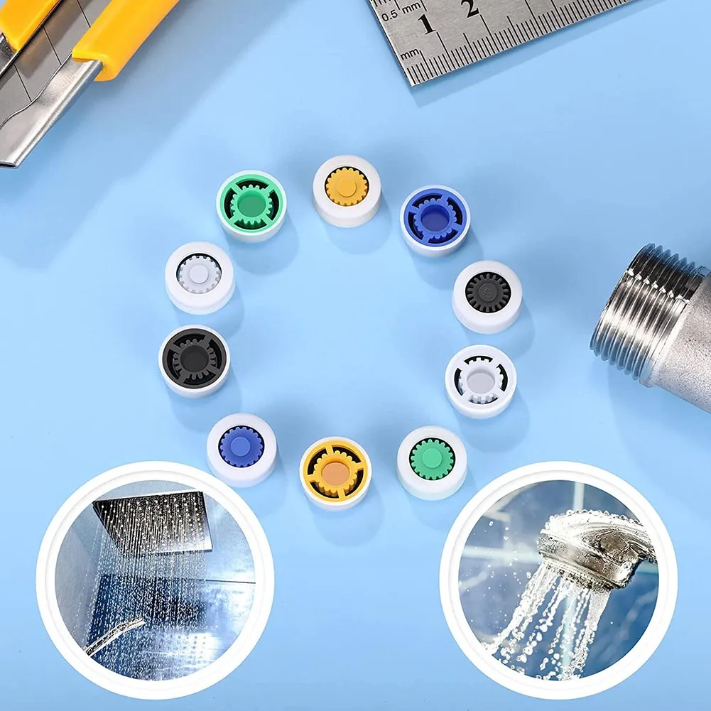 Set 10pcs Limiter Restrictor Water Flow Shower Head Reducer Save-water 14.6*15.3*5.2mm Control Handheld Multifunction
Set 10pcs Limiter Restrictor Water Flow Shower Head Reducer Save-water 14.6*15.3*5.2mm Control Handheld Multifunction