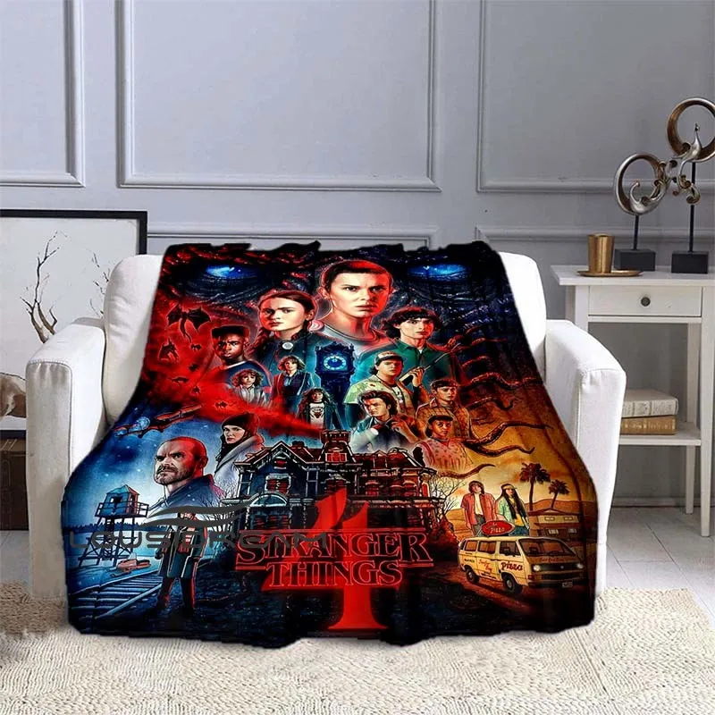 Stranger Things Horror Thriller 3D Printing Fluffy Plush Blanket Family Thin Blanket Bedroom Sheet Living Room Sofa Rest Blanket 
Stranger Things Horror Thriller 3D Printing Fluffy Plush Blanket Family Thin Blanket Bedroom Sheet Living Room Sofa Rest Blanket
