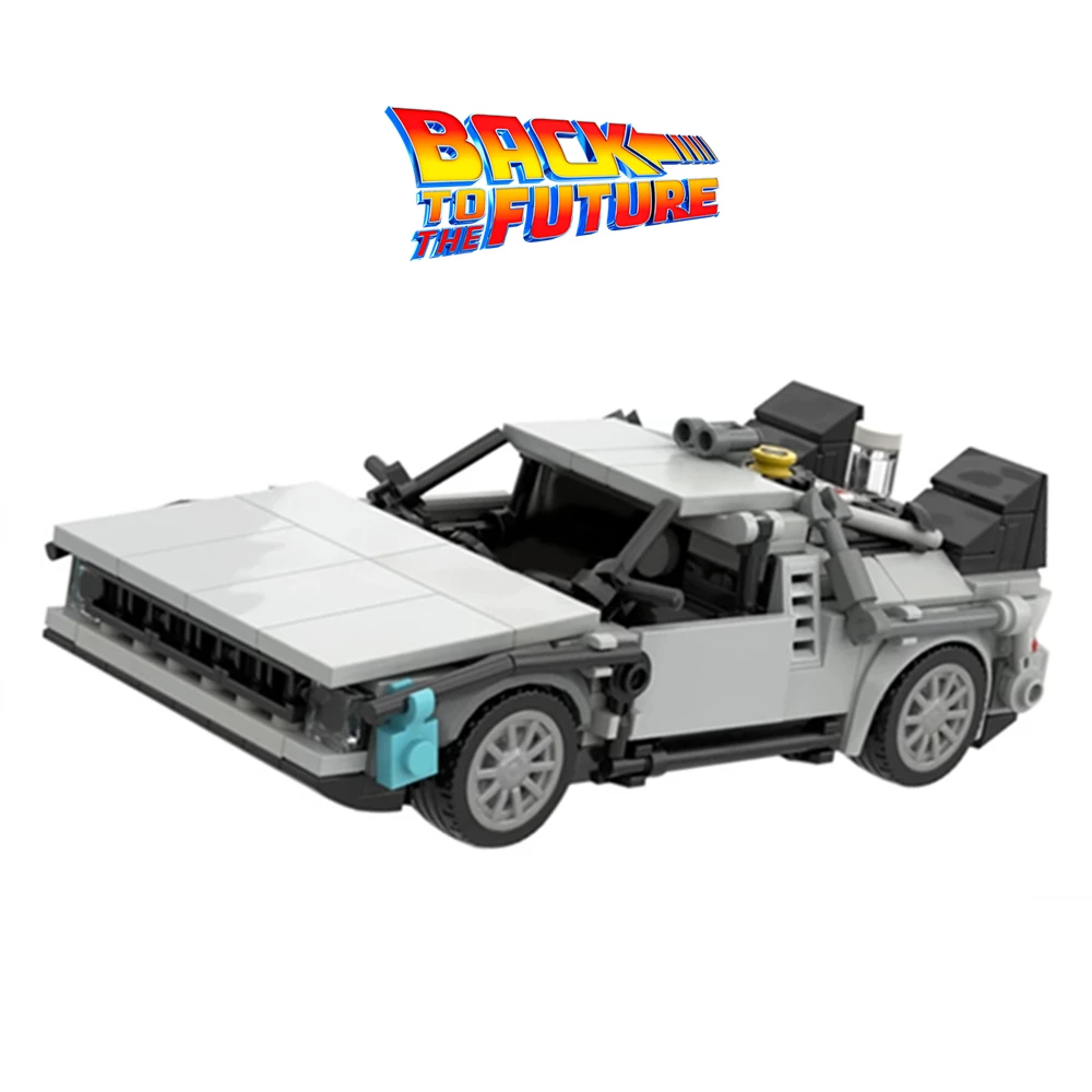 New Technical Car DMC Delorean Back To The Future Time Machine Supercar Building Blocks Bricks Super Sport Car Toys
New Technical Car DMC Delorean Back To The Future Time Machine Supercar Building Blocks Bricks Super Sport Car Toys