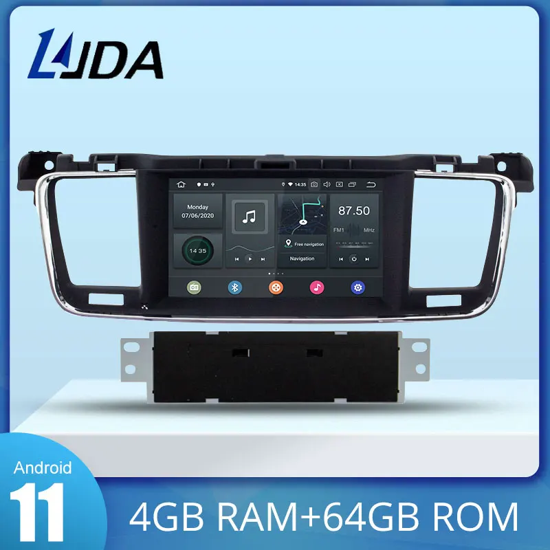 Автомобильный DVD-плеер LJDA Android 11 для PEUGEOT 508 2011-2019 GPS-навигация 1 Din автомобильное радио 4G + 64G стерео Мультимедиа DSP WIFI Аудио
Автомобильный DVD-плеер LJDA Android 11 для PEUGEOT 508 2011-2019 GPS-навигация 1 Din автомобильное радио 4G + 64G стерео Мультимедиа DSP WIFI Аудио