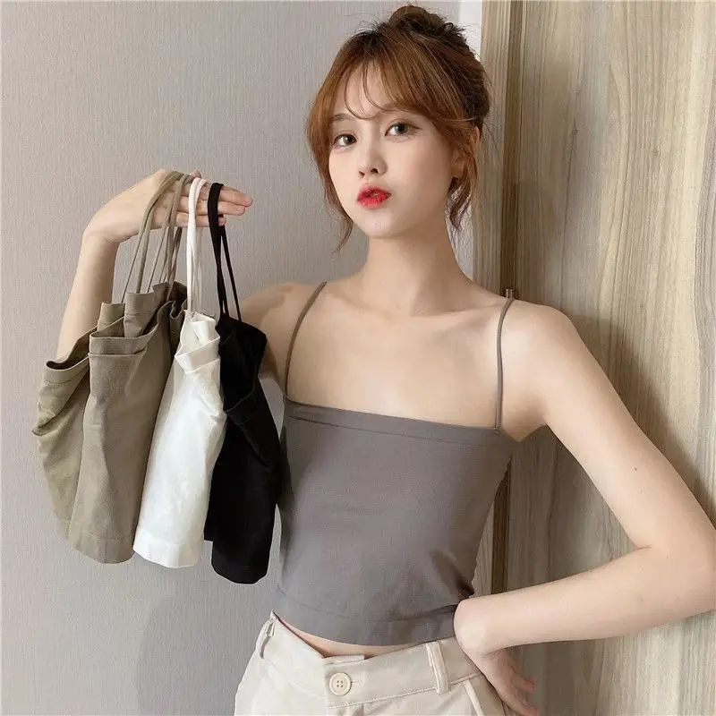 Summer Korean Version of The Ice Silk Camisole Female Sexy Stretch Push Up Bra Solid Color Underwear Fashion Tube Top Top
Summer Korean Version of The Ice Silk Camisole Female Sexy Stretch Push Up Bra Solid Color Underwear Fashion Tube Top Top