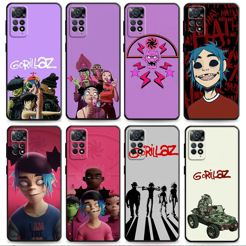 Anime Gorillaz Band For Xiaomi Redmi 9A 11 12 Pro 9C 9 10C 9S K40 10 Pro 8T 8 Shockproof Phone Cover
Anime Gorillaz Band For Xiaomi Redmi 9A 11 12 Pro 9C 9 10C 9S K40 10 Pro 8T 8 Shockproof Phone Cover