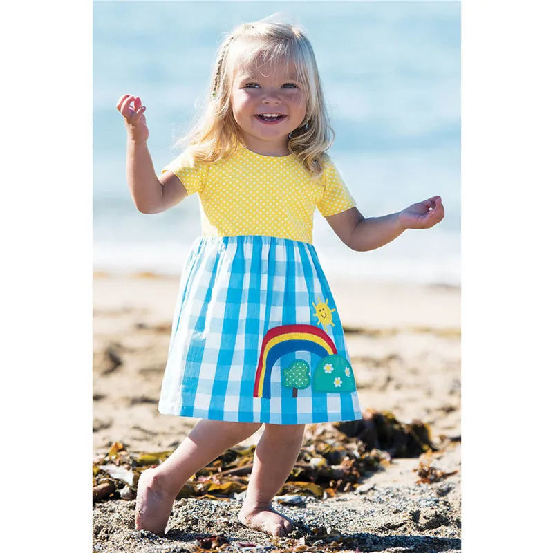 Jumping Meters Summer Princess Girls Dresses Ladybug Embroidery Cute Party Birthday Frocks Children's Costume Dots Dress
Jumping Meters Summer Princess Girls Dresses Ladybug Embroidery Cute Party Birthday Frocks Children's Costume Dots Dress