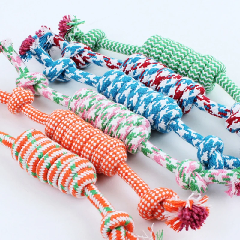 Cotton Rope Dog Toy Interactive Dog Play Bite Pet Supplies Puppy Small Medium Large Toys For Dogs Chew Toy Rope Pets Accessories
Cotton Rope Dog Toy Interactive Dog Play Bite Pet Supplies Puppy Small Medium Large Toys For Dogs Chew Toy Rope Pets Accessories