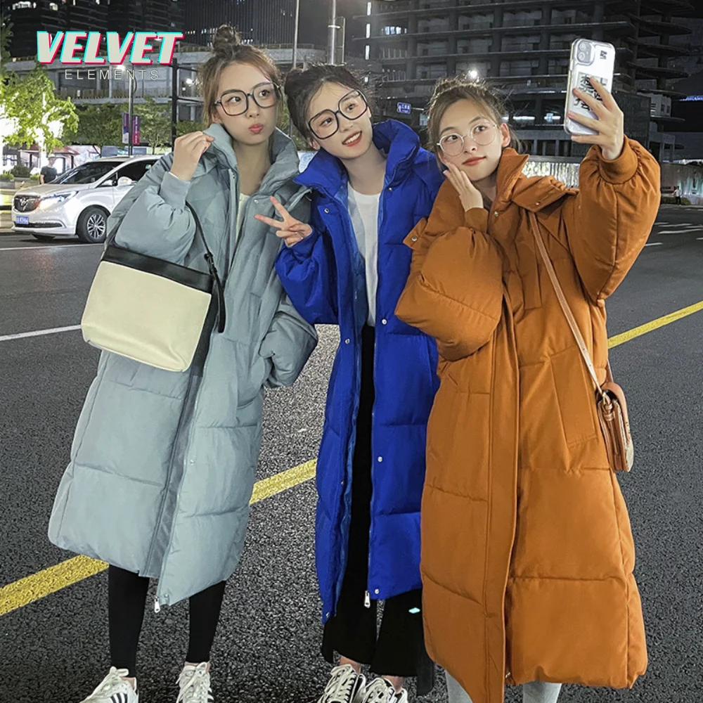V&E Korean Jacket Women Winter X-long Parkas Solid Hooded Thicken Warm Female Snow Wear Coat Padded Loose Clothes
V&E Korean Jacket Women Winter X-long Parkas Solid Hooded Thicken Warm Female Snow Wear Coat Padded Loose Clothes