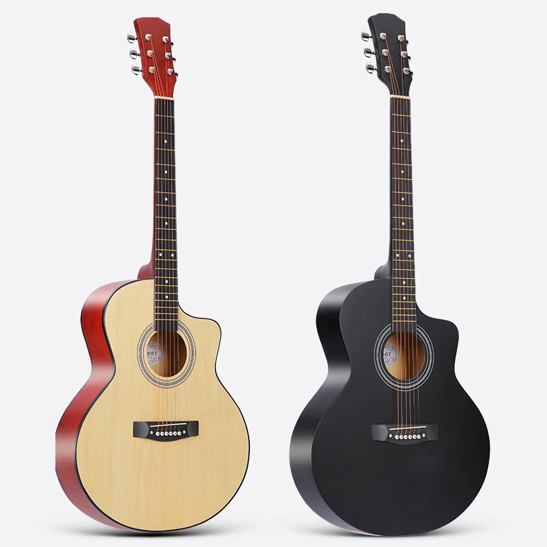 Made in China Nice Price Solid Basswood Edge-plated 41 inch Folk Guitar Acoustic Guitar
Made in China Nice Price Solid Basswood Edge-plated 41 inch Folk Guitar Acoustic Guitar