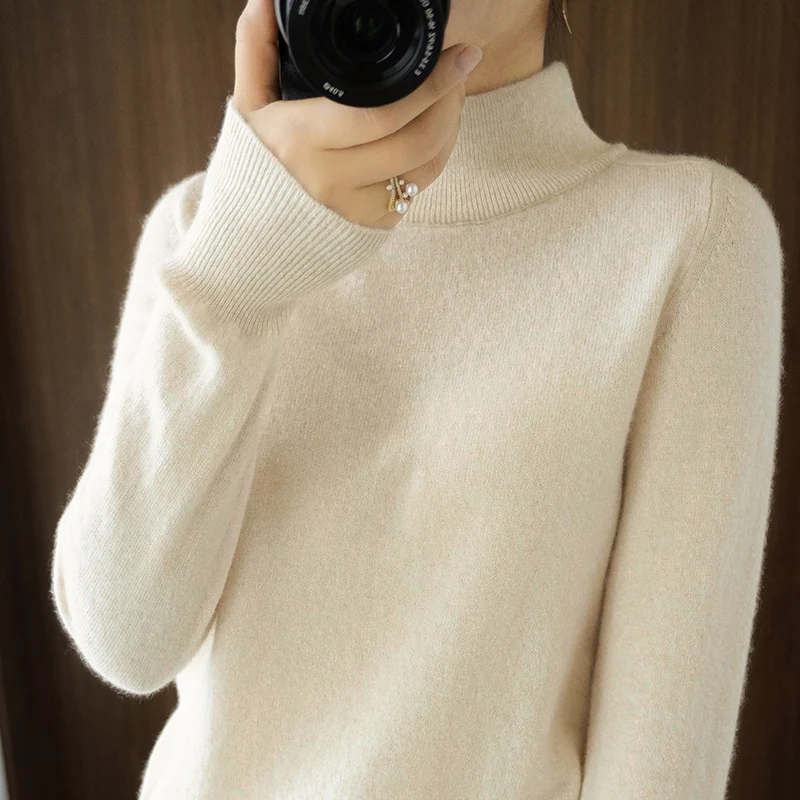 Рубашка с воротником средней длины, женский свободный вязаный свитер средней длины с длинными рукавами в Корейском стиле на весну и осень и ... 
Рубашка с воротником средней длины, женский свободный вязаный свитер средней длины с длинными рукавами в Корейском стиле на весну и осень и ...