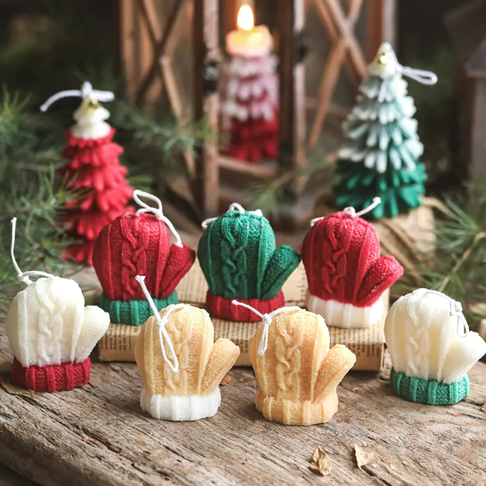 Christmas Gift Handmade Decorations Colored Wool Gloves Scented Candles Home Decorations Party Props Gifts
Christmas Gift Handmade Decorations Colored Wool Gloves Scented Candles Home Decorations Party Props Gifts