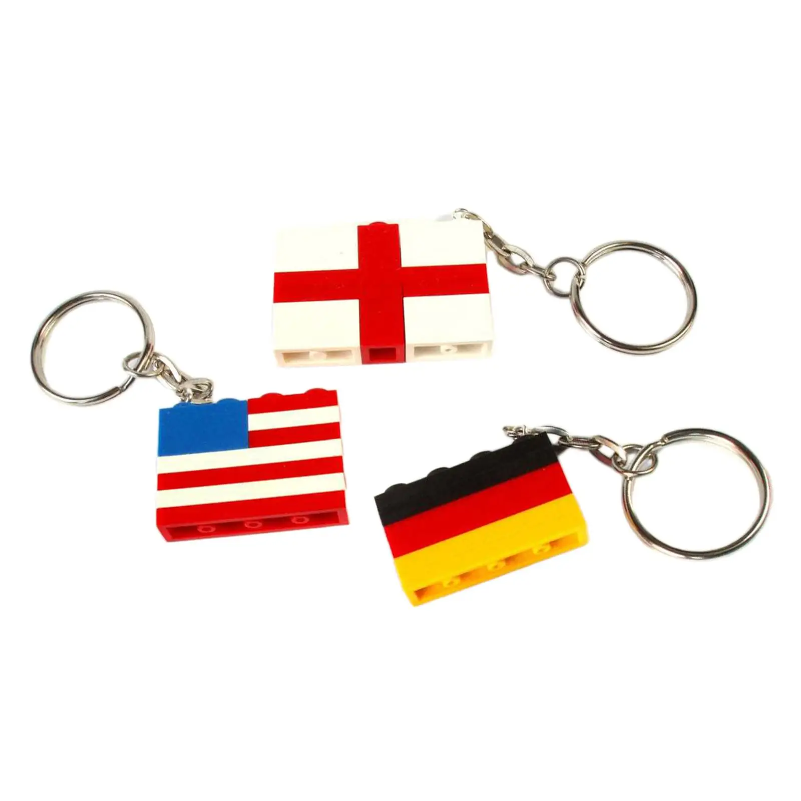3 Pieces Pendant National Flag Key Chain Holder Keychain Souvenir
3 Pieces Pendant National Flag Key Chain Holder Keychain Souvenir