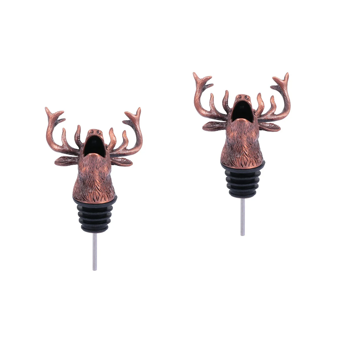 Pourer Stopper Bottle Deer Stoppers Funny Decorative Retro Animal Christmas Reindeer Spout Head
Pourer Stopper Bottle Deer Stoppers Funny Decorative Retro Animal Christmas Reindeer Spout Head