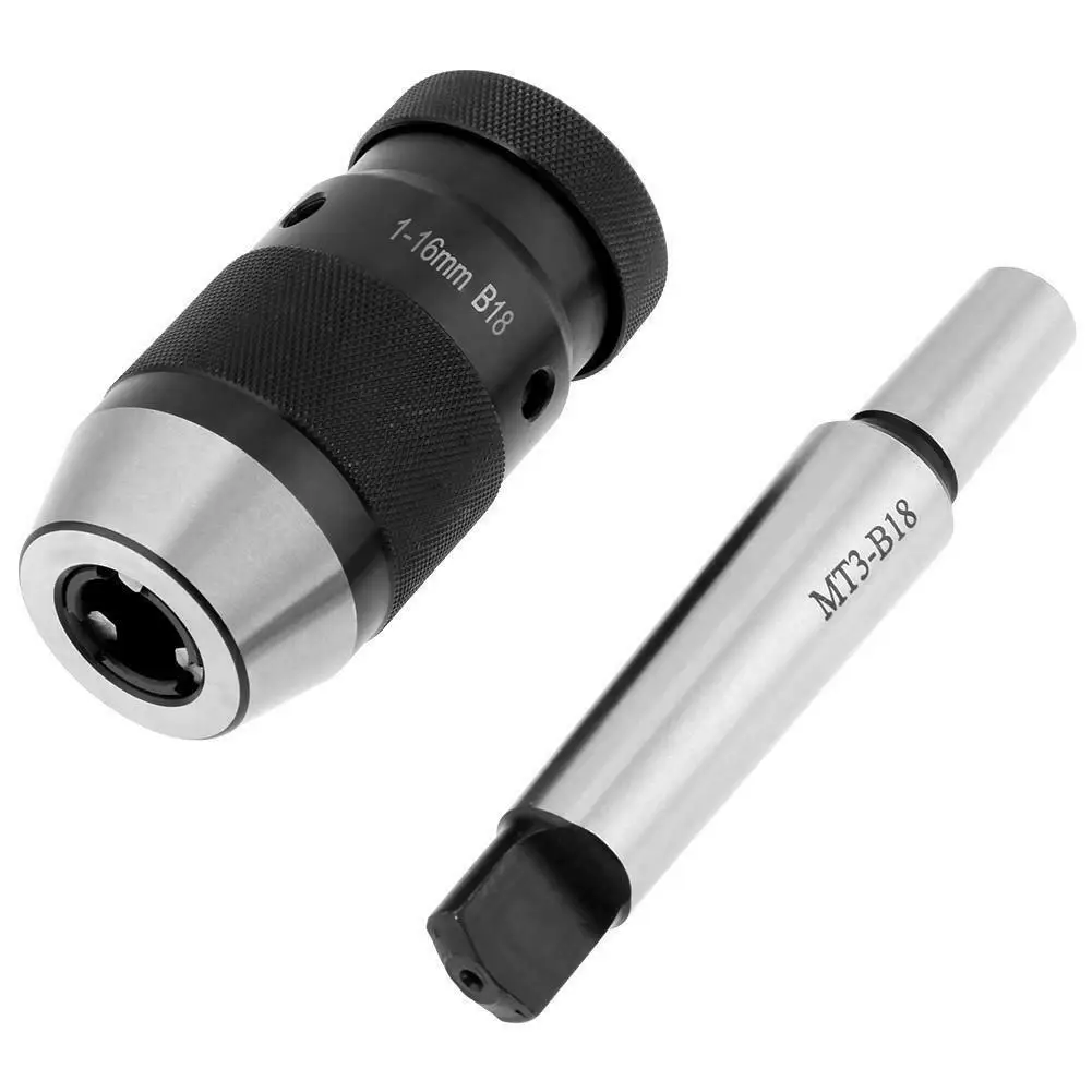 Stainlesls Steel Keyless Spindle M3-b18 Drum Set for Self-locking Lathe Capacity 1-16 mm
Stainlesls Steel Keyless Spindle M3-b18 Drum Set for Self-locking Lathe Capacity 1-16 mm
