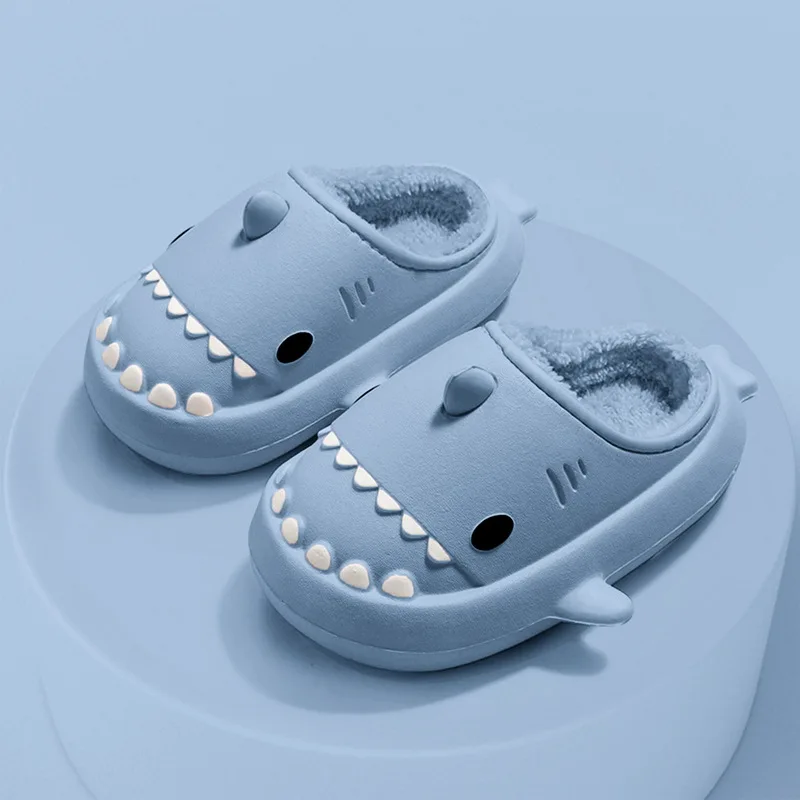 Men 's Shark Slippers Flip Flop Home Waterproof Shark Slides Women Couple Plush Warm Mens Shoes Anit-Slip Thick Sole Slippers
Men 's Shark Slippers Flip Flop Home Waterproof Shark Slides Women Couple Plush Warm Mens Shoes Anit-Slip Thick Sole Slippers