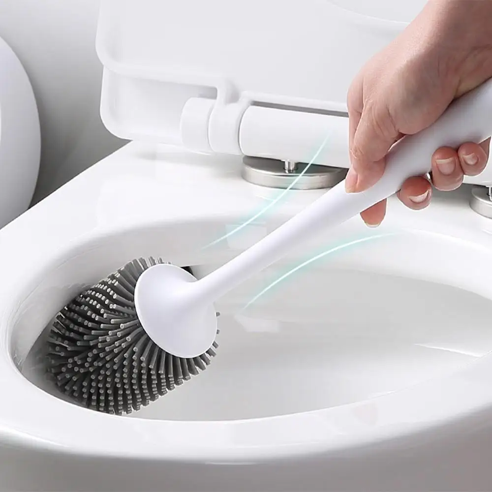 Silicone Brush Head Toilet Quick Drain Cleaning Tools Wall Mounted Household Toilet Bathroom Accessories 
Silicone Brush Head Toilet Quick Drain Cleaning Tools Wall Mounted Household Toilet Bathroom Accessories