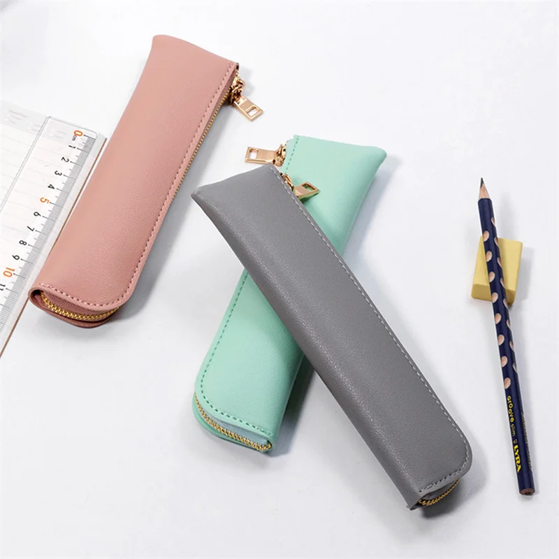 Pencil Case Bag Large Capacity Simple Durable Zipper Leather Stationery Storage Pouch Holder Fashion Pencil Case Boys Girls
Pencil Case Bag Large Capacity Simple Durable Zipper Leather Stationery Storage Pouch Holder Fashion Pencil Case Boys Girls