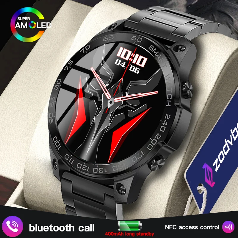 AMOLED Smart Watch Men Always-on Display Screen Health Monitor Custom Dial Answer Call Waterproof NFC Smartwatch For Android IOS
AMOLED Smart Watch Men Always-on Display Screen Health Monitor Custom Dial Answer Call Waterproof NFC Smartwatch For Android IOS