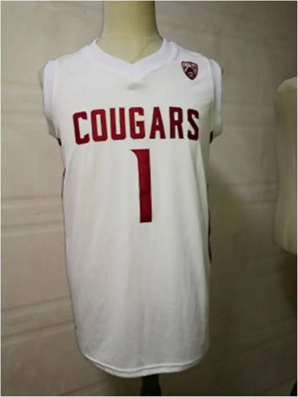 

#1 Klay Thompson Washington State Cougars Basketball Jersey Throwback Custom Retro Sports Fan Apparel Jersey