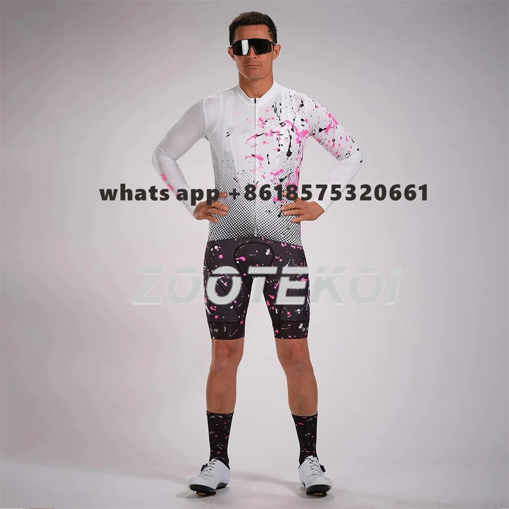 Zootekoi Men's Clothing Cycling Thin Coat Team Suit Long Sleeve Shirt 9d Bib Shorts Spring Autumn Outdoor Road Bike Mtb Jersey
Zootekoi Men's Clothing Cycling Thin Coat Team Suit Long Sleeve Shirt 9d Bib Shorts Spring Autumn Outdoor Road Bike Mtb Jersey