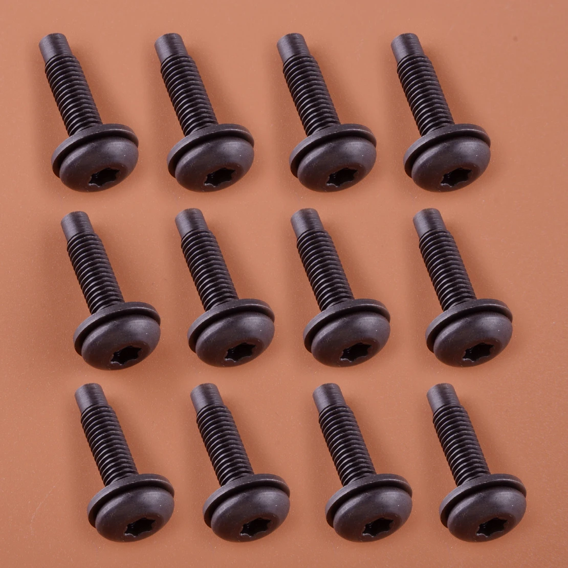 12pcs/Set Car Front Windshield Frame Hinge Torx Screw Bolt Black Fit for Jeep Wrangler JK 2007-2012 2013 2014 2015 2016 2017
12pcs/Set Car Front Windshield Frame Hinge Torx Screw Bolt Black Fit for Jeep Wrangler JK 2007-2012 2013 2014 2015 2016 2017