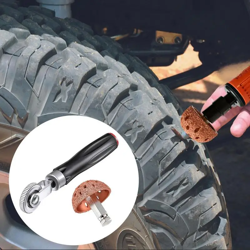 Multi-purpose Car Tire Buffing Wheels And Tire Patch Roller |Scraping Cutter Tire Grinding Polishing Accessories Kit
Multi-purpose Car Tire Buffing Wheels And Tire Patch Roller |Scraping Cutter Tire Grinding Polishing Accessories Kit
