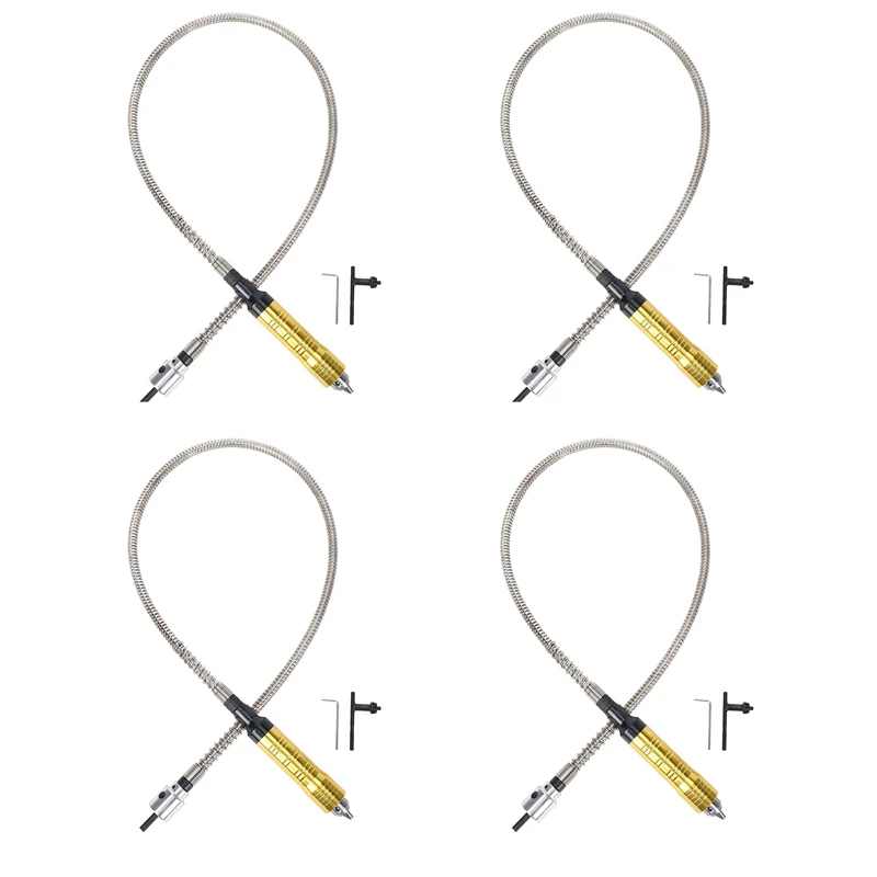 4X Rotary Grinder Tool Flexible Flex Shaft Fits + 0.3-6.5Mm Handpiece For Dremel Style Electric Drill Rotary Tool
4X Rotary Grinder Tool Flexible Flex Shaft Fits + 0.3-6.5Mm Handpiece For Dremel Style Electric Drill Rotary Tool
