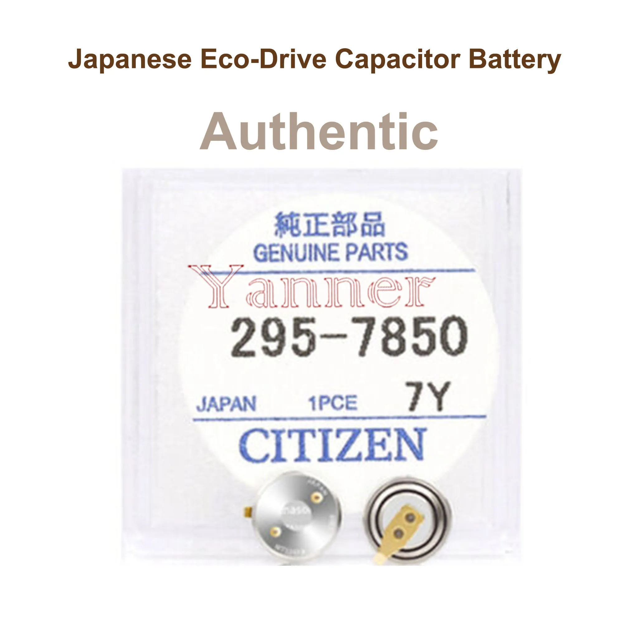 Panasonc Capacitor Battery 295.7850 for Citzen Eco-Drive G820M Watch Part No. 295-7850 Watch Battery Accumulator MT616
Panasonc Capacitor Battery 295.7850 for Citzen Eco-Drive G820M Watch Part No. 295-7850 Watch Battery Accumulator MT616