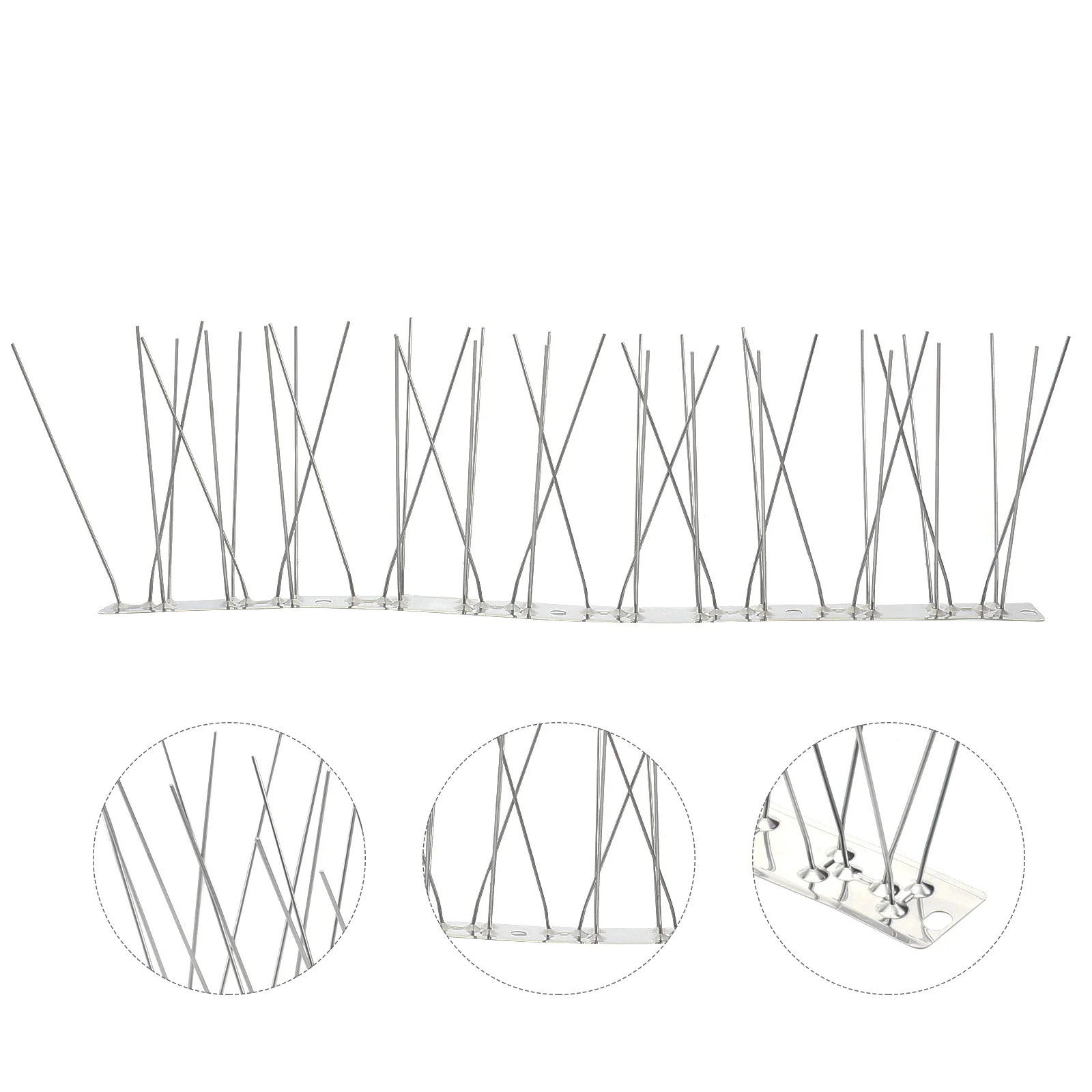 Bird Spikes Spike Deterrent Pigeon Fence Anti Metal Cat Garden Prevention Stainless Steel Birds Roof Strips Control Devices Owl
Bird Spikes Spike Deterrent Pigeon Fence Anti Metal Cat Garden Prevention Stainless Steel Birds Roof Strips Control Devices Owl