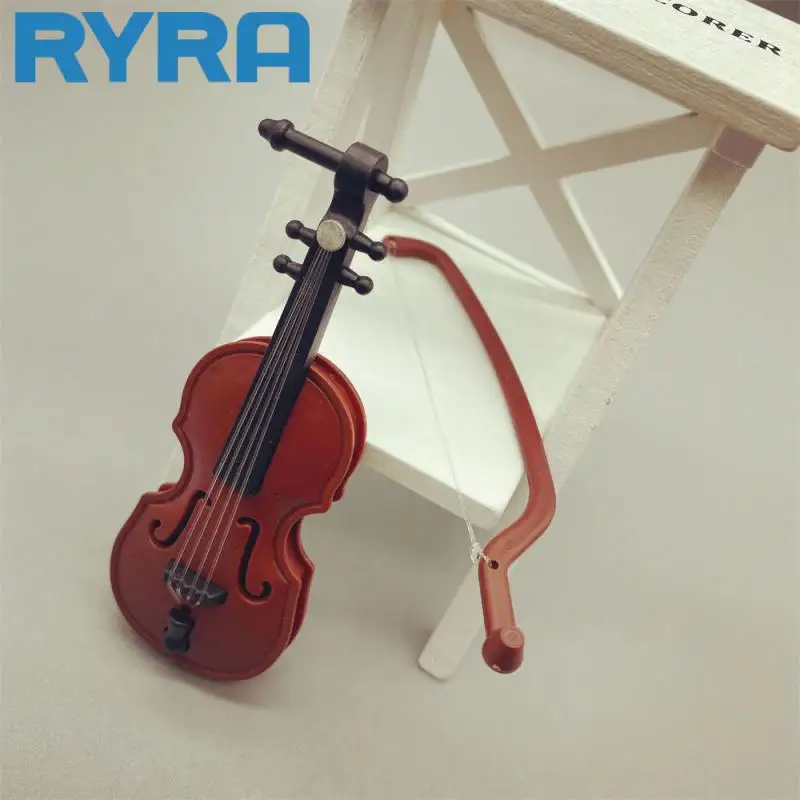 Mini Violin Simulation Violin Simulation Violin Ornaments Brown Mini Wooden Musical Instrument Decorative Home Small
Mini Violin Simulation Violin Simulation Violin Ornaments Brown Mini Wooden Musical Instrument Decorative Home Small