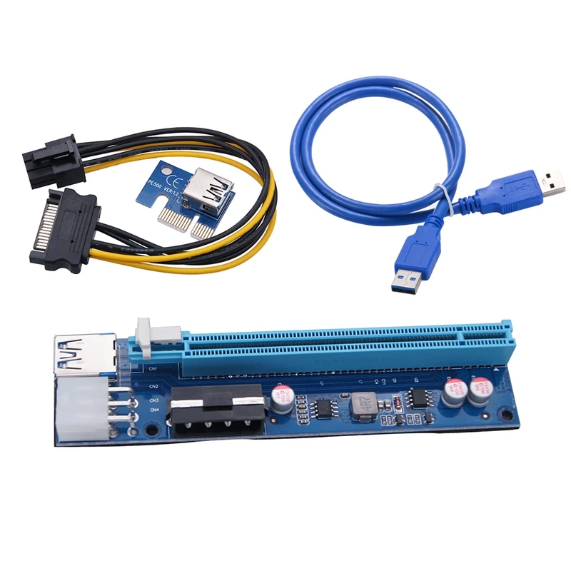 Image Card PCI-E 1X To 16X Extension Cable 4Pin+6Pin 2 In 1 USB3.0 PCIE Image Card Motherboard Adapter
Image Card PCI-E 1X To 16X Extension Cable 4Pin+6Pin 2 In 1 USB3.0 PCIE Image Card Motherboard Adapter