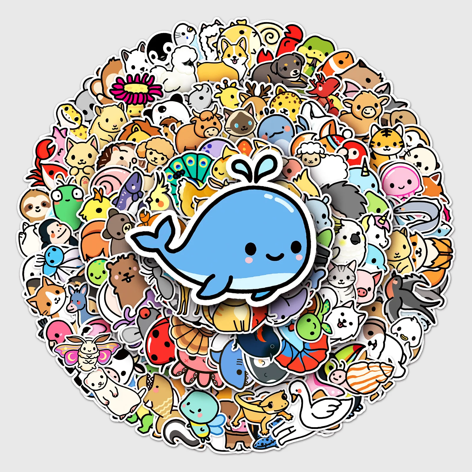 200Pcs Cartoon Animal Stickers Cute Dolphin Panda Penguin Kangaroo Kids Sticker DIY Bottle Cup Phone Scrapbook Wall Decor Toy B2
200Pcs Cartoon Animal Stickers Cute Dolphin Panda Penguin Kangaroo Kids Sticker DIY Bottle Cup Phone Scrapbook Wall Decor Toy B2