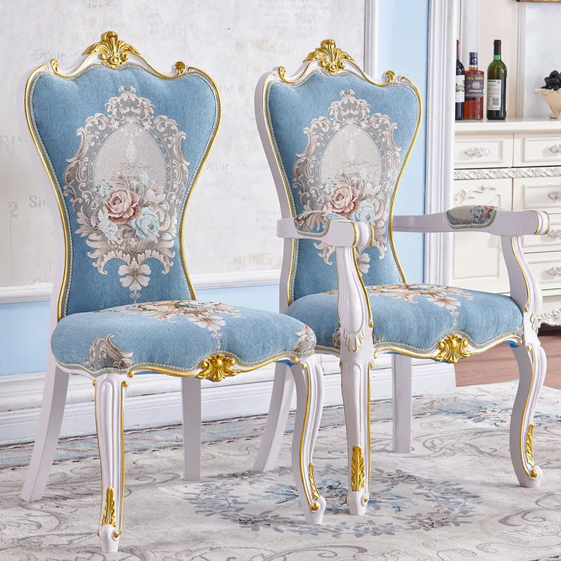 Custom European Back Chair Modern Simple Leather Stool Household Single Dining Room White Simple European American Solid Wood 
Custom European Back Chair Modern Simple Leather Stool Household Single Dining Room White Simple European American Solid Wood