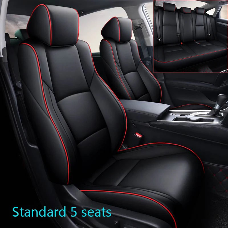 Чехлы на автомобильные сиденья на заказ для Honda Accord 2018 2019 2020 2021 2022-10 поколения, защитные кожаные аксессуары, Стайлинг
Чехлы на автомобильные сиденья на заказ для Honda Accord 2018 2019 2020 2021 2022-10 поколения, защитные кожаные аксессуары, Стайлинг