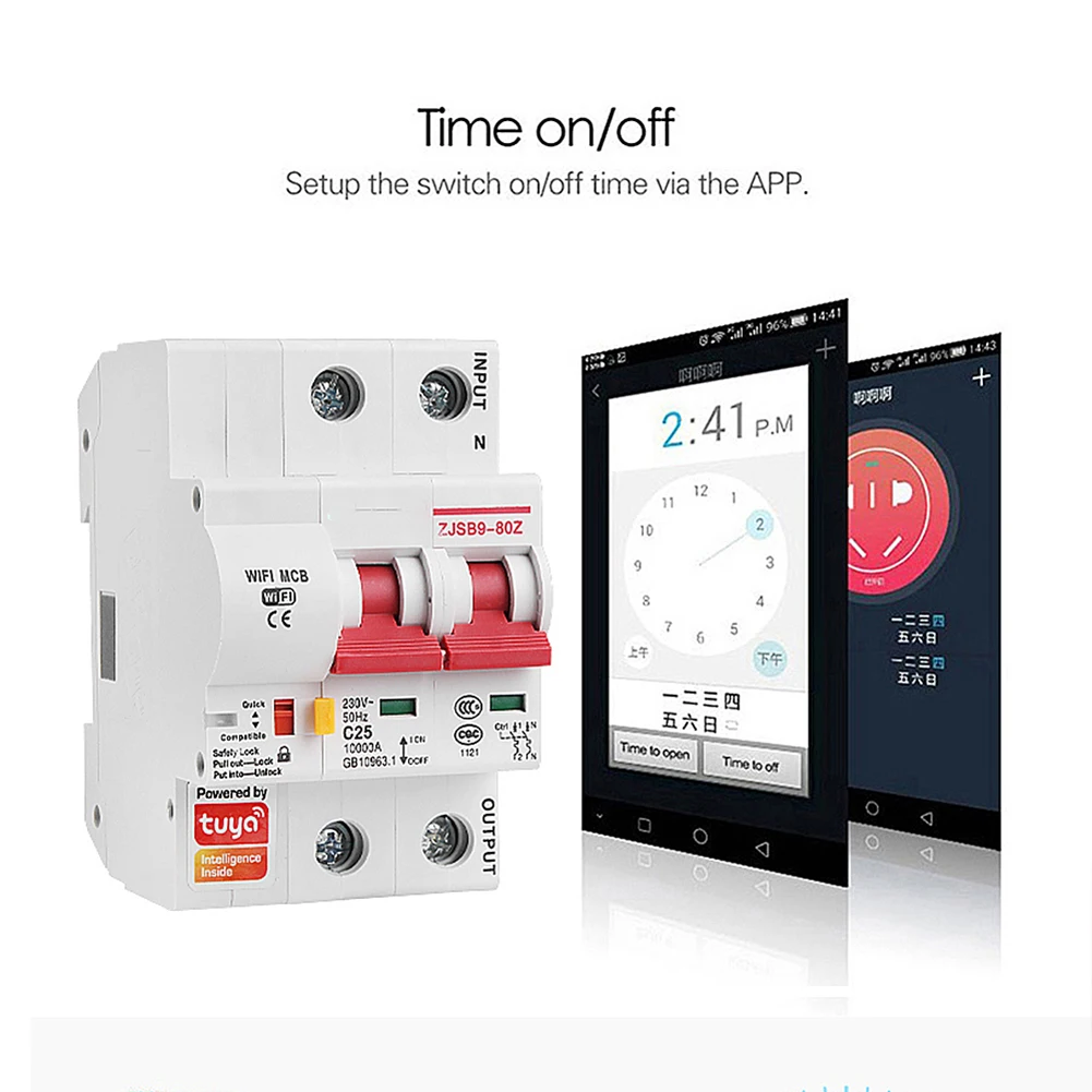 Power Up Your Smart Life with WiFi Circuit Breaker 2P Switch Devices On/Off by App Audio Voice and Timer Schedule
Power Up Your Smart Life with WiFi Circuit Breaker 2P Switch Devices On/Off by App Audio Voice and Timer Schedule