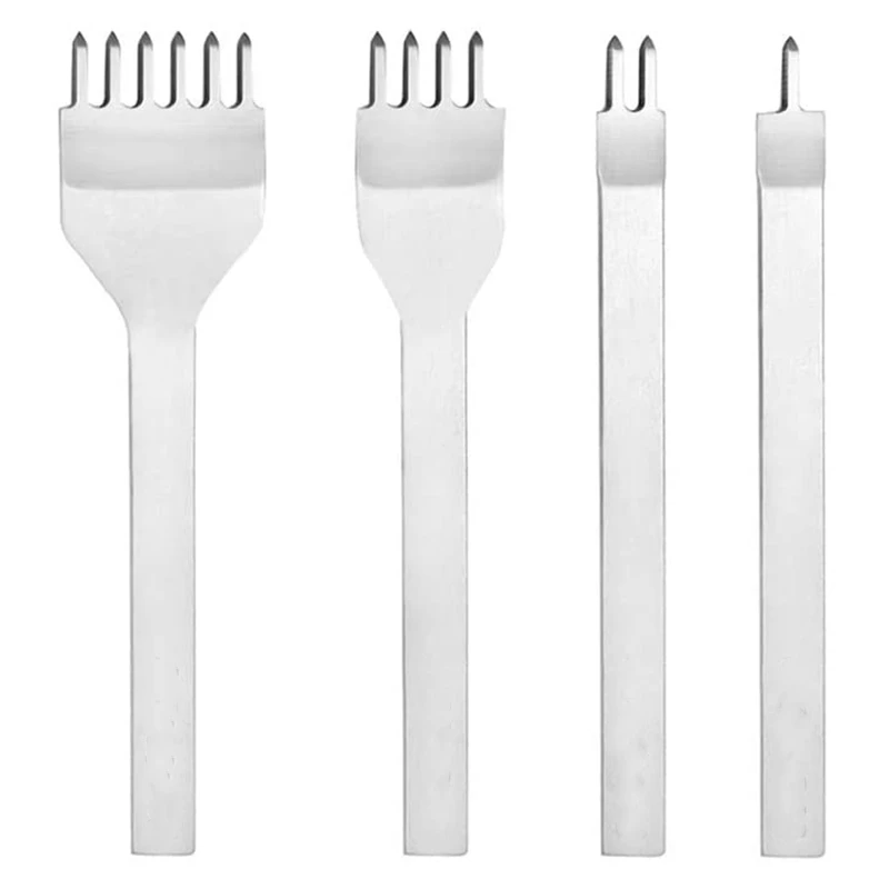 Leather Craft Tool 1/2/4/6 Prong Lacing Stitching Punch Hole (4Mm) 
Leather Craft Tool 1/2/4/6 Prong Lacing Stitching Punch Hole (4Mm)