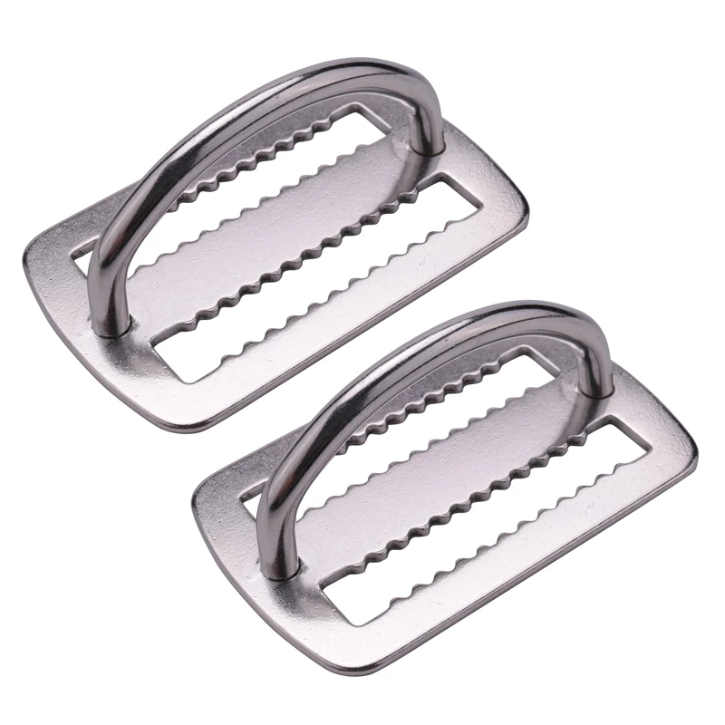 2X 316 Stainless Steel D Ring Buckle Scuba Diving Weight Belt Keeper For 5Cm Weight Belt Surfing Swimming
2X 316 Stainless Steel D Ring Buckle Scuba Diving Weight Belt Keeper For 5Cm Weight Belt Surfing Swimming