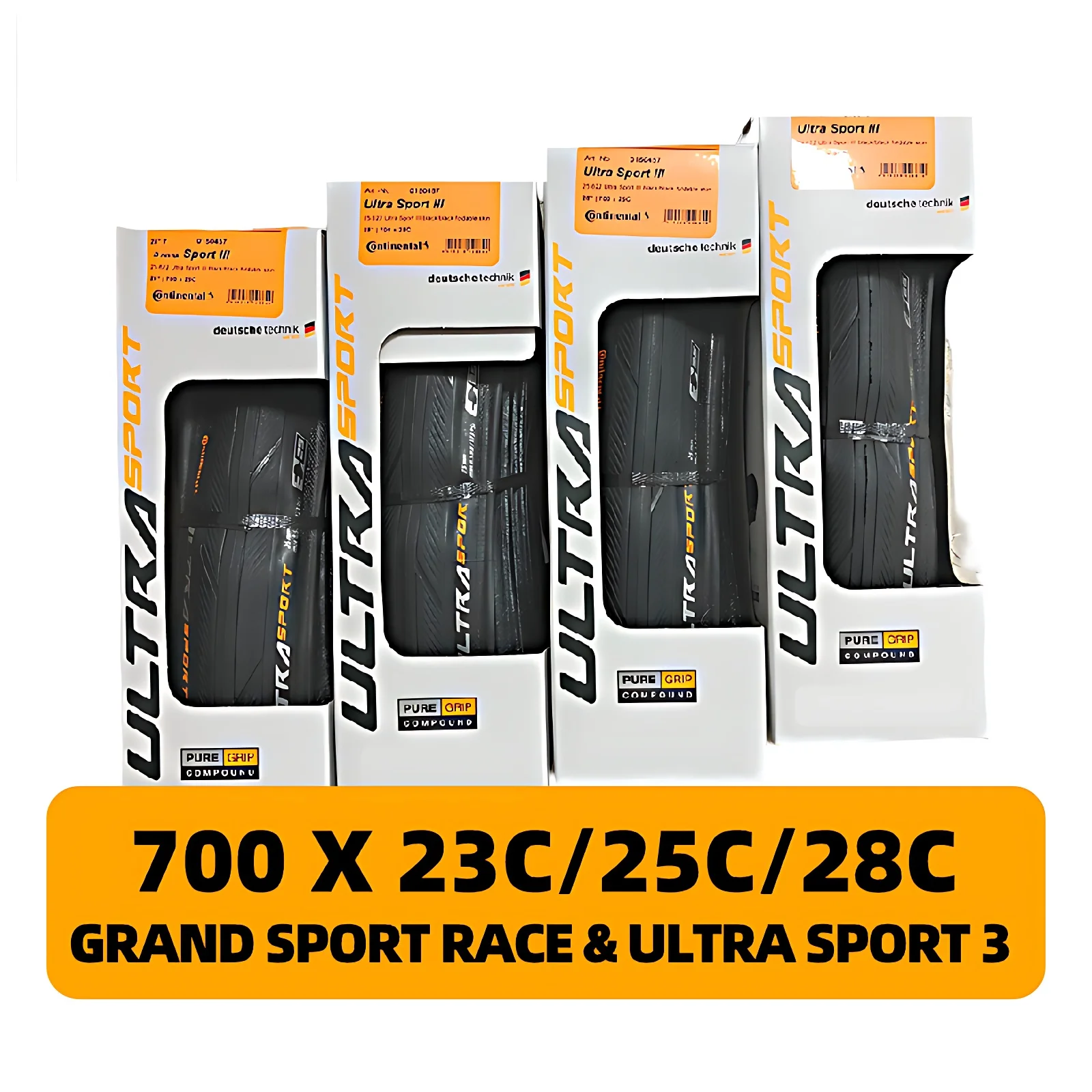 Continental Road Tyre Ultra Sport III & Grand Sport Race Extra 700 × 25C / 23C / 28C Road Bicycle Clincher Foldable Gravel Tire
Continental Road Tyre Ultra Sport III & Grand Sport Race Extra 700 × 25C / 23C / 28C Road Bicycle Clincher Foldable Gravel Tire
